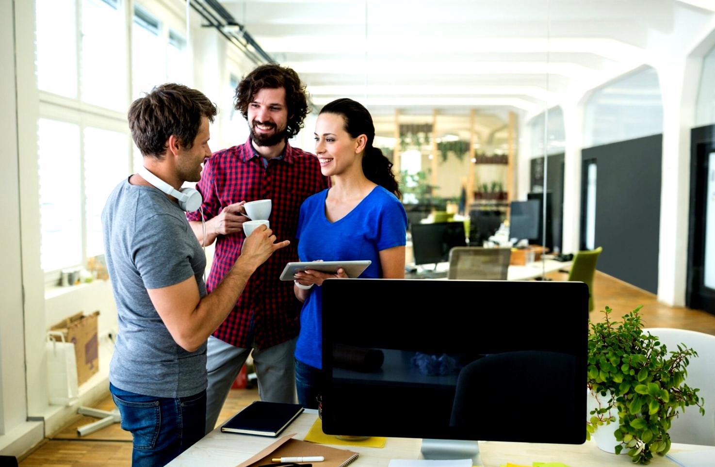 Session de travail avec une équipe partenaire autour d'objectifs financiers